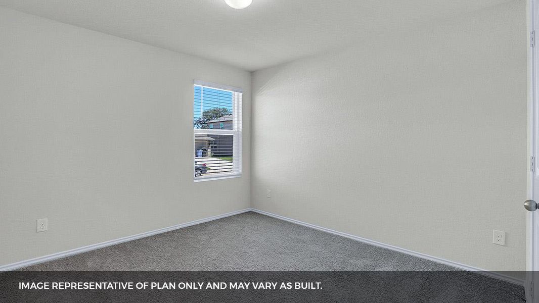 Spacious, unfurnished interior of a new home in Bar W Ranch, Leander (Image 13).