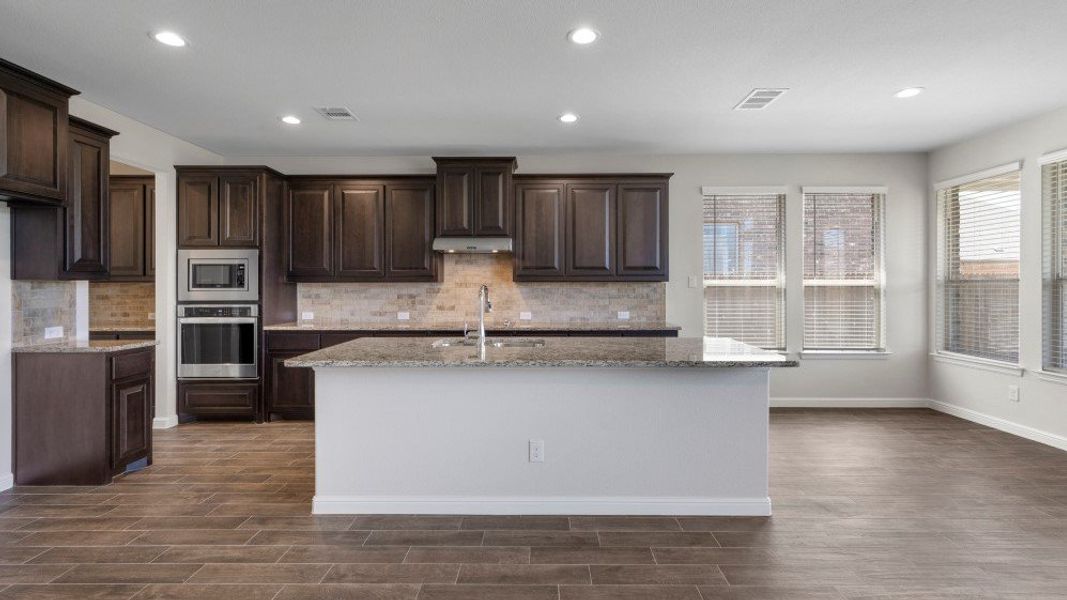 Representative furnished interior of a home built from the Valley Spring by D.R. Horton in Eden Ranch, Arlington (Image 10).