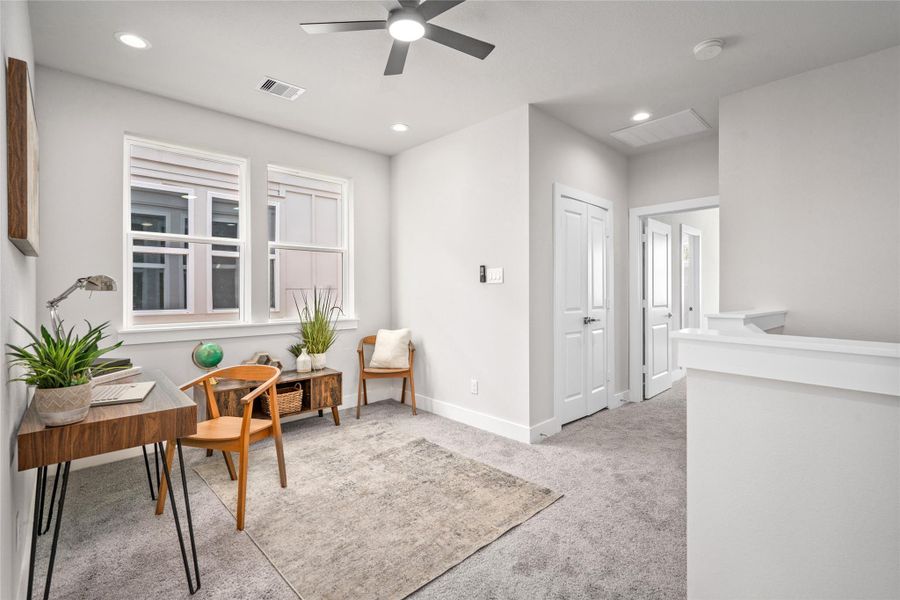 Furnished interior view inside a new home in , Houston (Image 5).
