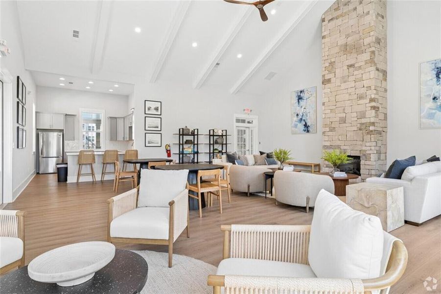 Furnished interior view inside a new home in Stegall Village, Emerson (Image 27).