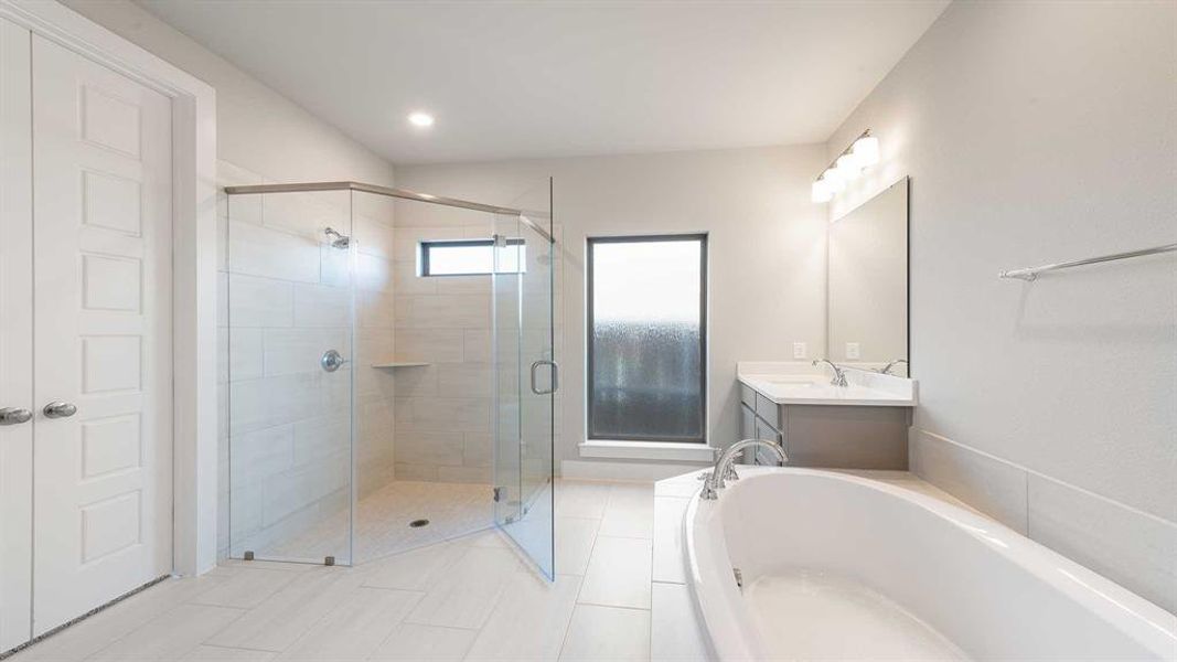 Furnished interior view inside a new home in Devonshire - Reserve 50', Forney (Image 6). Furnished interior view inside a new home in Devonshire - Reserve 50', Forney (Image 6).