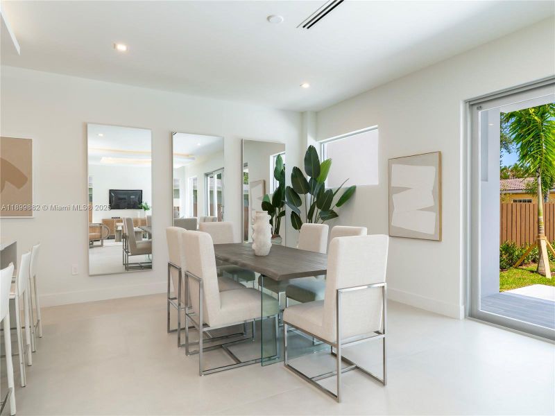 Furnished interior view inside a new home in , Fort Lauderdale (Image 13). Furnished interior view inside a new home in , Fort Lauderdale (Image 13).