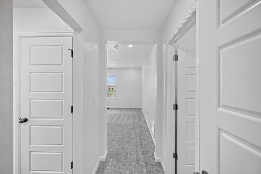 Spacious, unfurnished interior of a new home in Farmlore, Brighton (Image 15). Spacious, unfurnished interior of a new home in Farmlore, Brighton (Image 15).