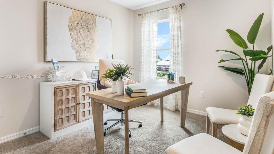 Furnished interior view inside a new home in Cascades, Davenport (Image 4).
