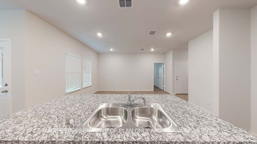 Close-up of interior finishes inside a home in Rancho San Gabriel, Georgetown (Image 13).