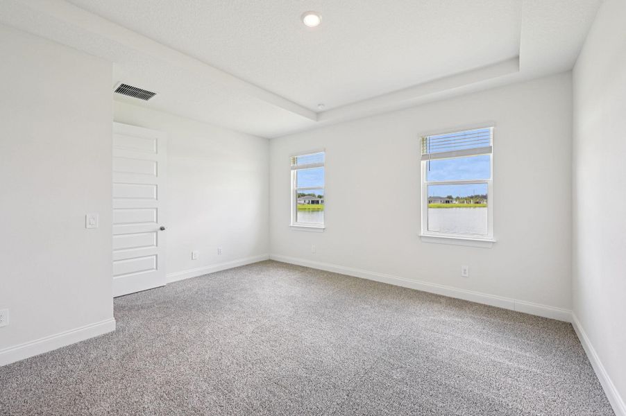 Spacious, unfurnished interior of a new home in Hampton Park - Signature Series, Vero Beach (Image 16). Spacious, unfurnished interior of a new home in Hampton Park - Signature Series, Vero Beach (Image 16).