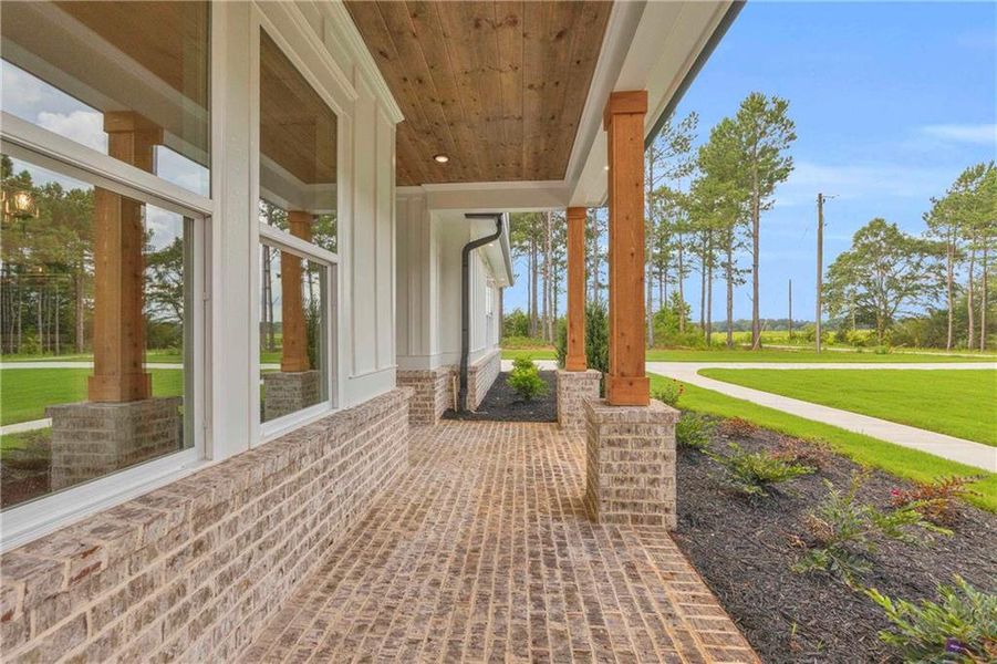 Exterior details and patio area of a home in , Monroe (Image 44).