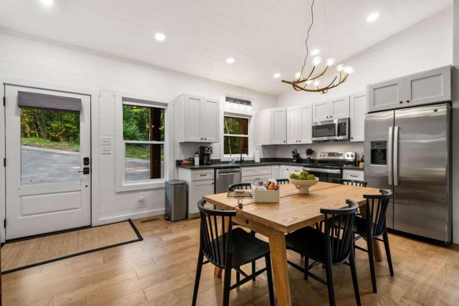 Furnished interior view inside a new home in , Morganton (Image 15).