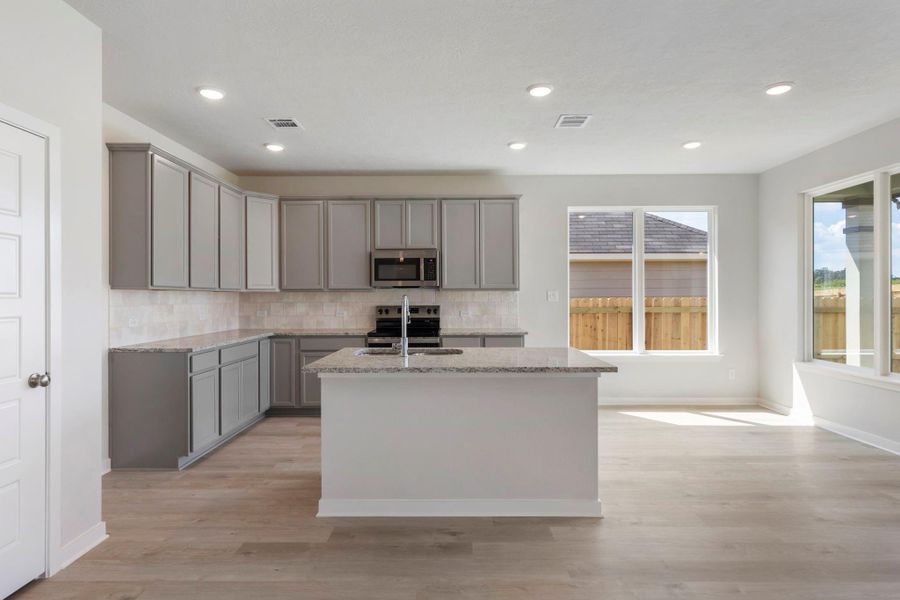 Furnished interior view inside a new home in , Huntsville (Image 12).