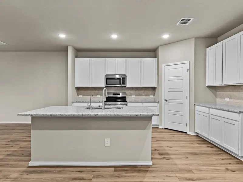 Furnished interior view inside a new home in Royal Crest, San Antonio (Image 10).
