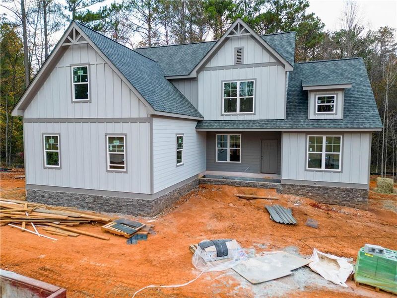 In-progress construction of a new home in , Villa Rica, GA (Image 12). In-progress construction of a new home in , Villa Rica, GA (Image 12).