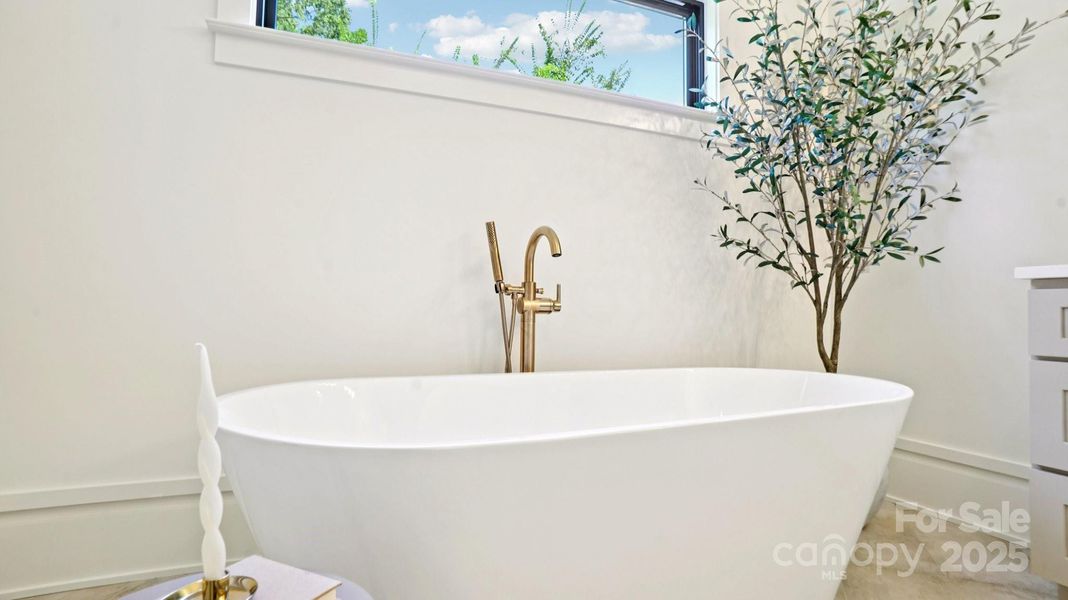 Furnished interior view inside a new home in , Charlotte (Image 27).