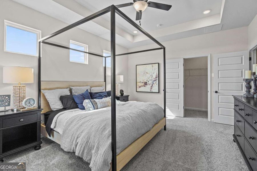 Furnished interior view inside a new home in Glendale Towns, Conyers (Image 26).