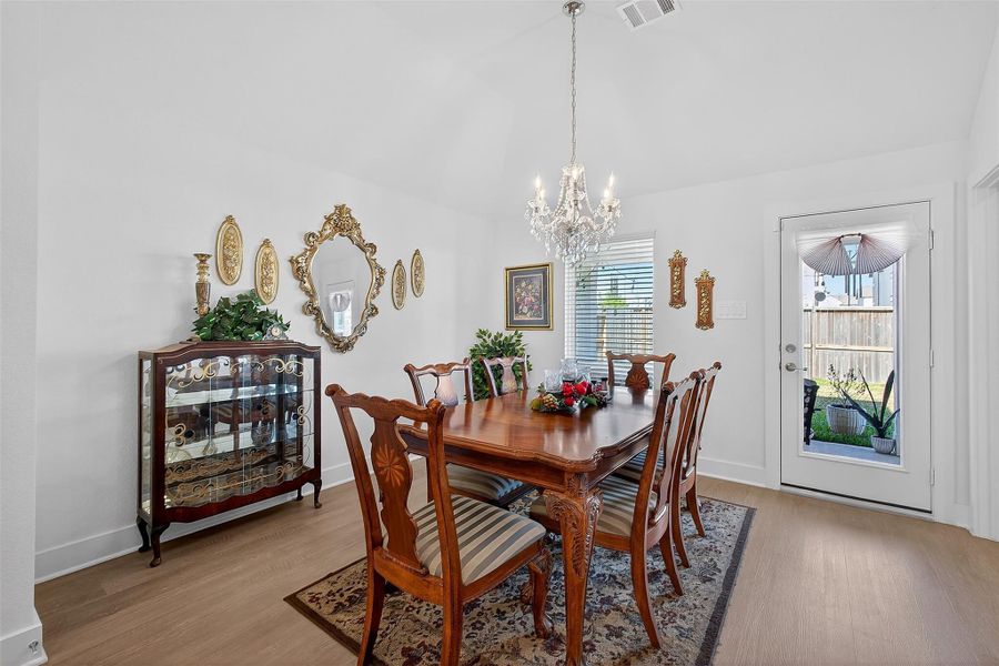 Furnished interior view inside a new home in Moran Ranch, Willis (Image 25).