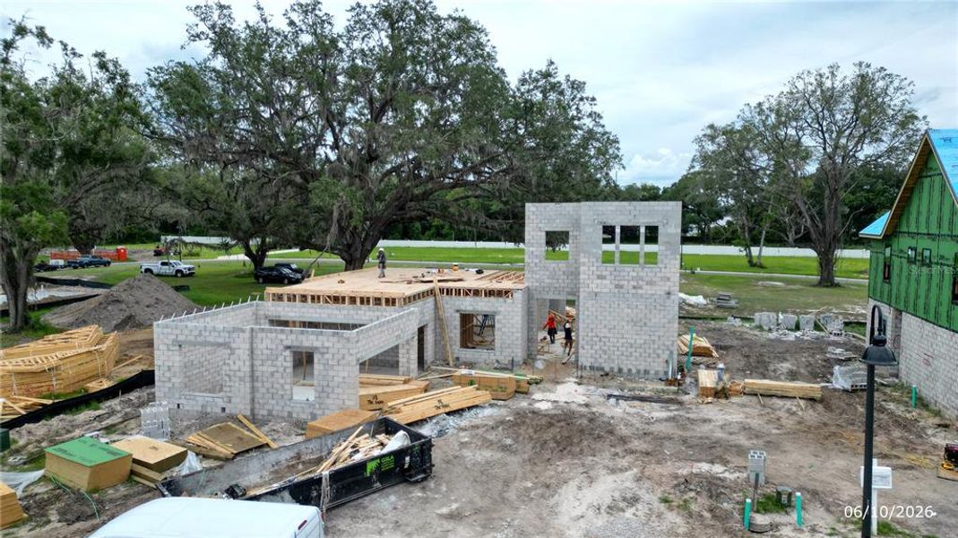 In-progress construction of a new home in , Winter Garden, FL (Image 13). In-progress construction of a new home in , Winter Garden, FL (Image 13).