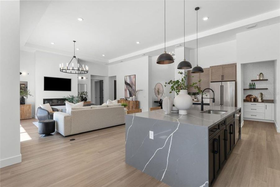 Furnished interior view inside a new home in , Wesley Chapel (Image 6). Furnished interior view inside a new home in , Wesley Chapel (Image 6).