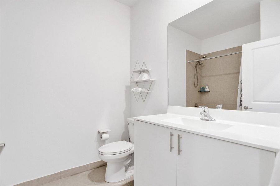 Furnished interior view inside a new home in , Miami (Image 41). Furnished interior view inside a new home in , Miami (Image 41).