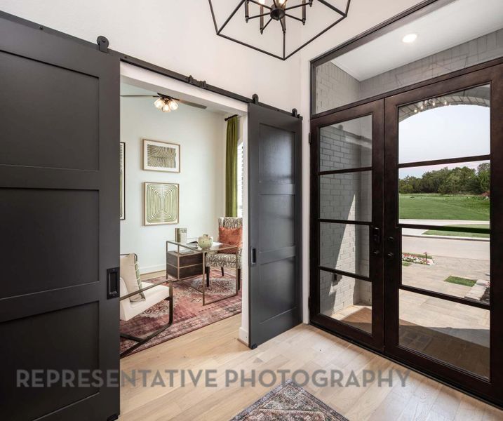 Furnished interior view inside a new home in Parten, Austin (Image 18).