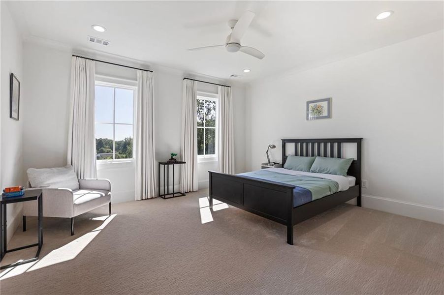 Furnished interior view inside a new home in , Milton (Image 16).