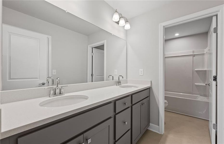 Furnished interior view inside a new home in Anderson Point Estates, McDonough (Image 7).