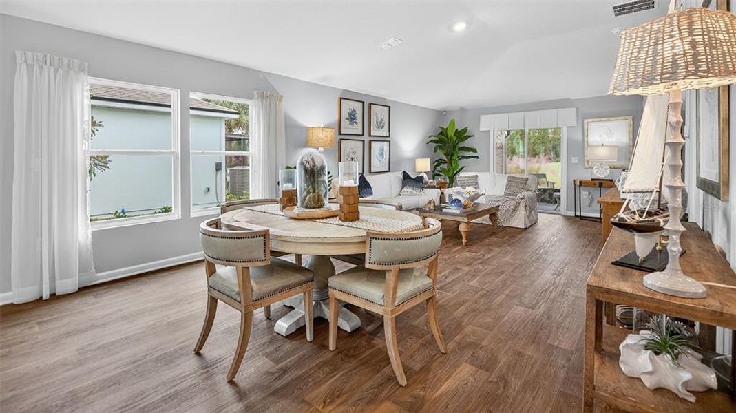 Furnished interior view inside a new home in Grand Reserve, Bunnell (Image 7).