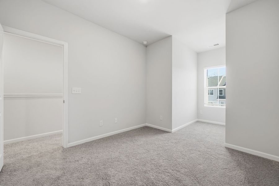 Spacious, unfurnished interior of a new home in Lakeview Village, Charlotte (Image 23). Spacious, unfurnished interior of a new home in Lakeview Village, Charlotte (Image 23).