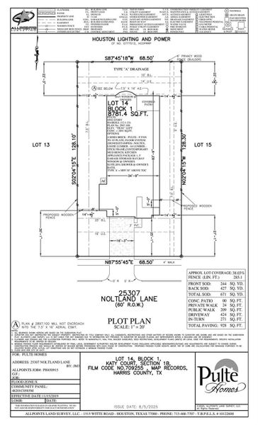 Plot plan