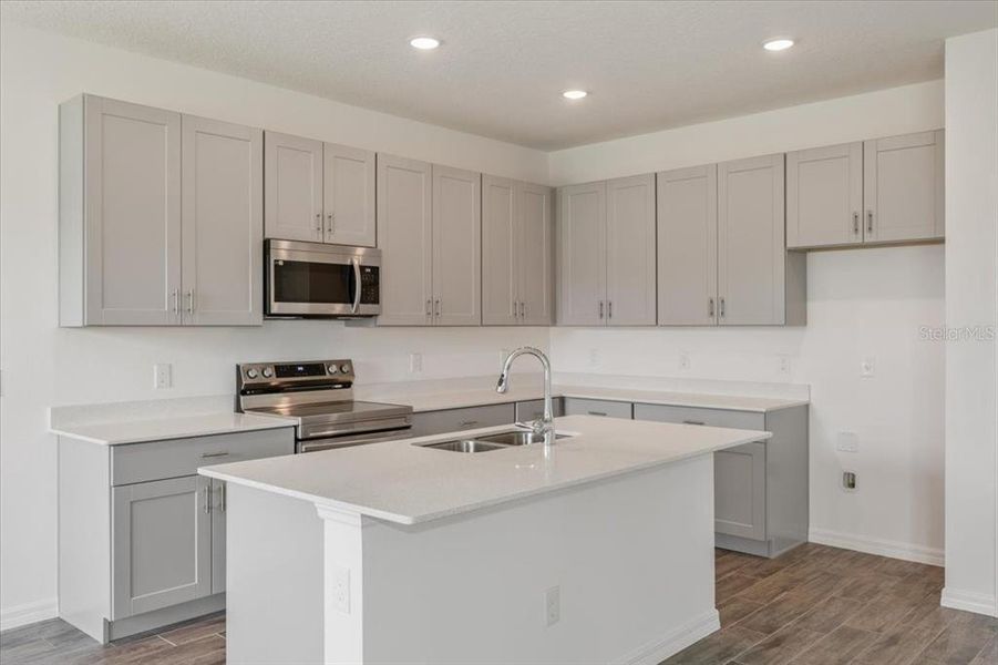 Furnished interior view inside a new home in Leela Reserve, Tavares (Image 5). Furnished interior view inside a new home in Leela Reserve, Tavares (Image 5).