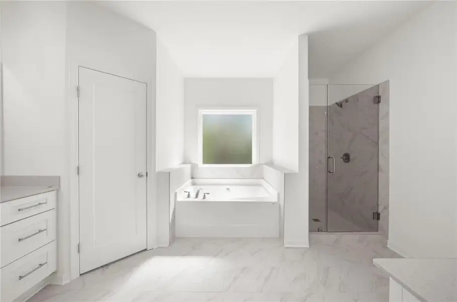 Furnished interior view inside a new home in , Cumming (Image 10).