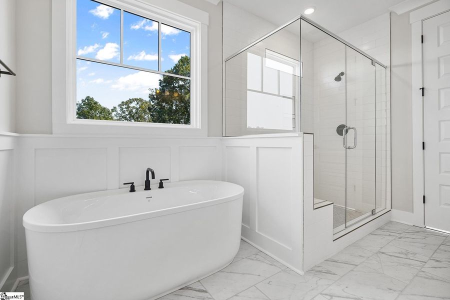 Furnished interior view inside a new home in Greenville County Homes, Landrum (Image 11).
