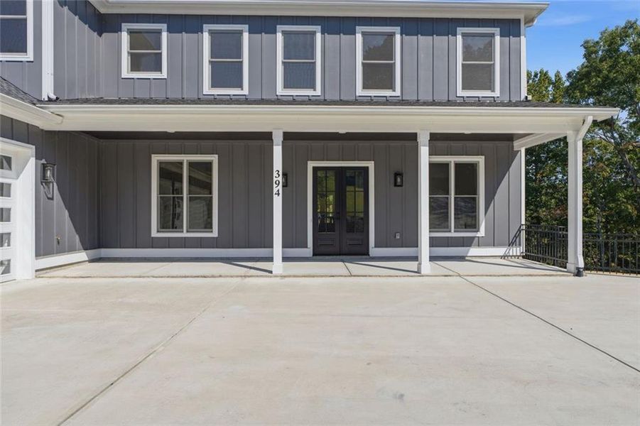 Exterior details and patio area of a home in , Ball Ground (Image 32).