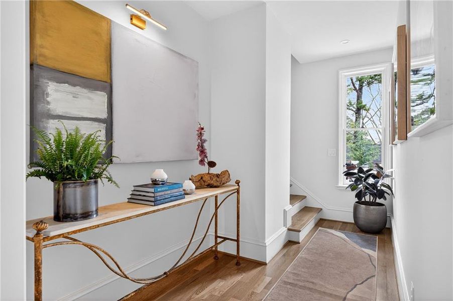 Furnished interior view inside a new home in Delmont, Atlanta (Image 42). Furnished interior view inside a new home in Delmont, Atlanta (Image 42).