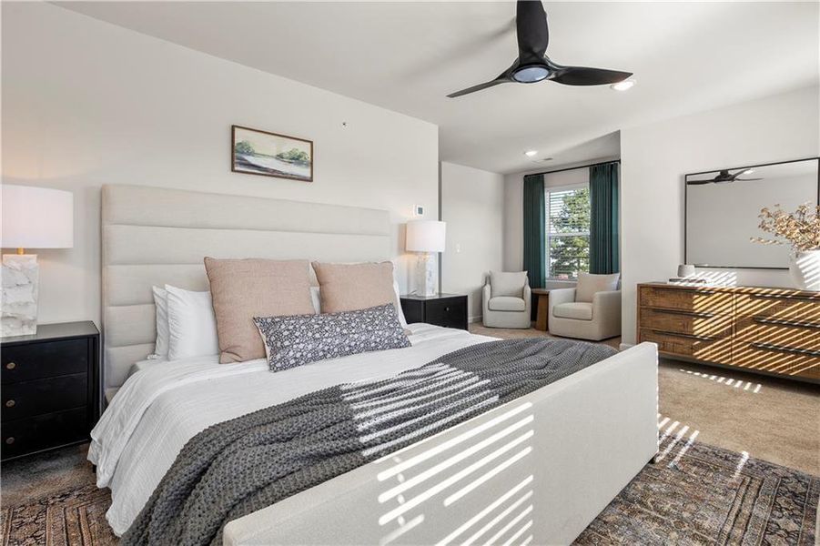 Furnished interior view inside a new home in , Gainesville (Image 31).