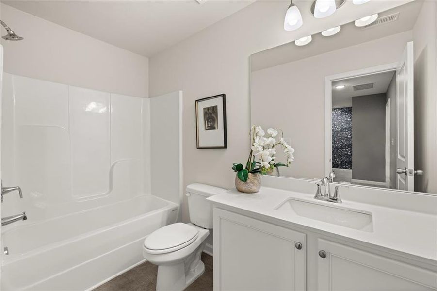 Furnished interior view inside a new home in Reeves Park, Stockbridge (Image 11). Furnished interior view inside a new home in Reeves Park, Stockbridge (Image 11).