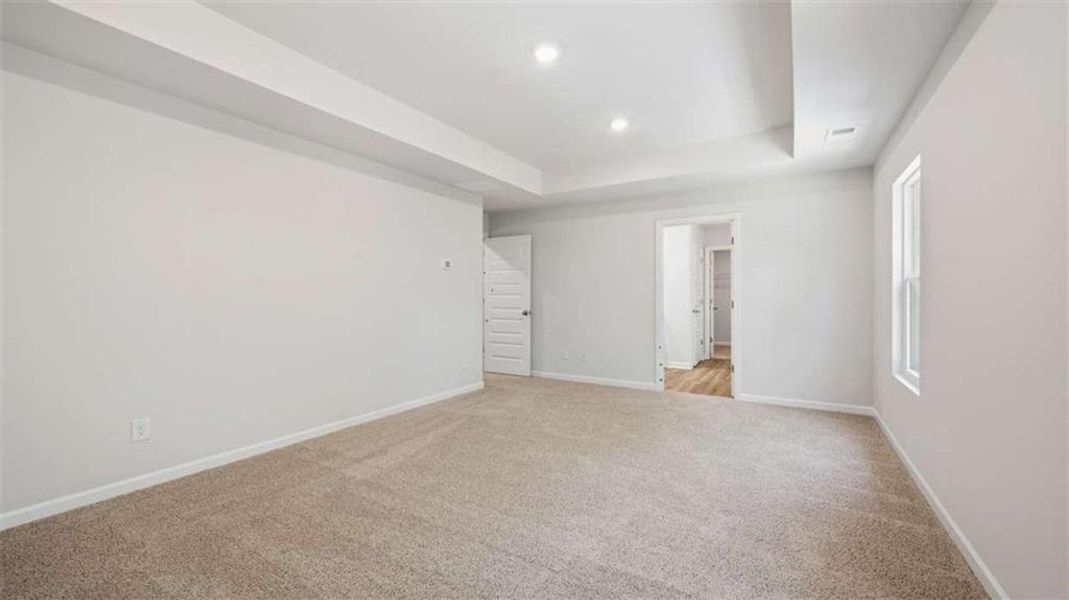 Spacious, unfurnished interior of a new home in The Reserve at Calcutta, Stockbridge (Image 17). Spacious, unfurnished interior of a new home in The Reserve at Calcutta, Stockbridge (Image 17).