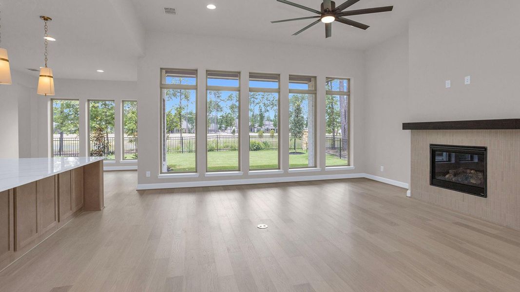 Spacious, unfurnished interior of a new home in The Highlands, Porter (Image 18). Spacious, unfurnished interior of a new home in The Highlands, Porter (Image 18).