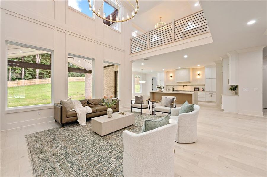Furnished interior view inside a new home in , Grayson (Image 55). Furnished interior view inside a new home in , Grayson (Image 55).