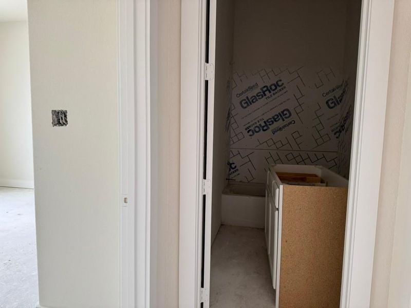 In-progress construction of a new home in Rocky Top, Krum, TX (Image 15).