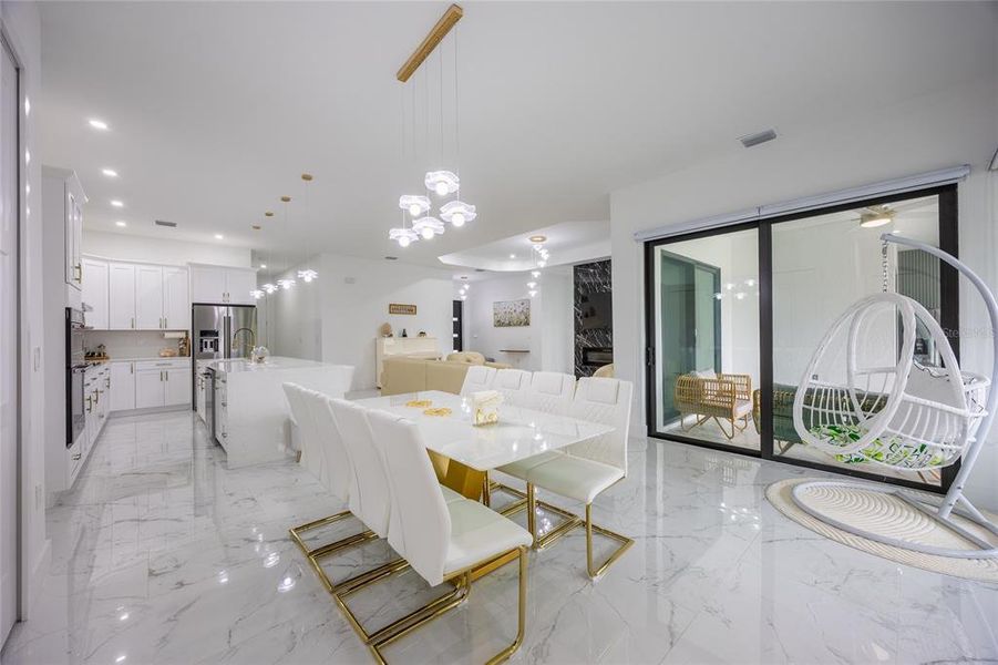 Furnished interior view inside a new home in , Lehigh Acres (Image 53).