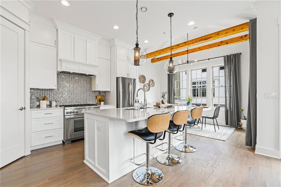 Furnished interior view inside a new home in , Ball Ground (Image 5).