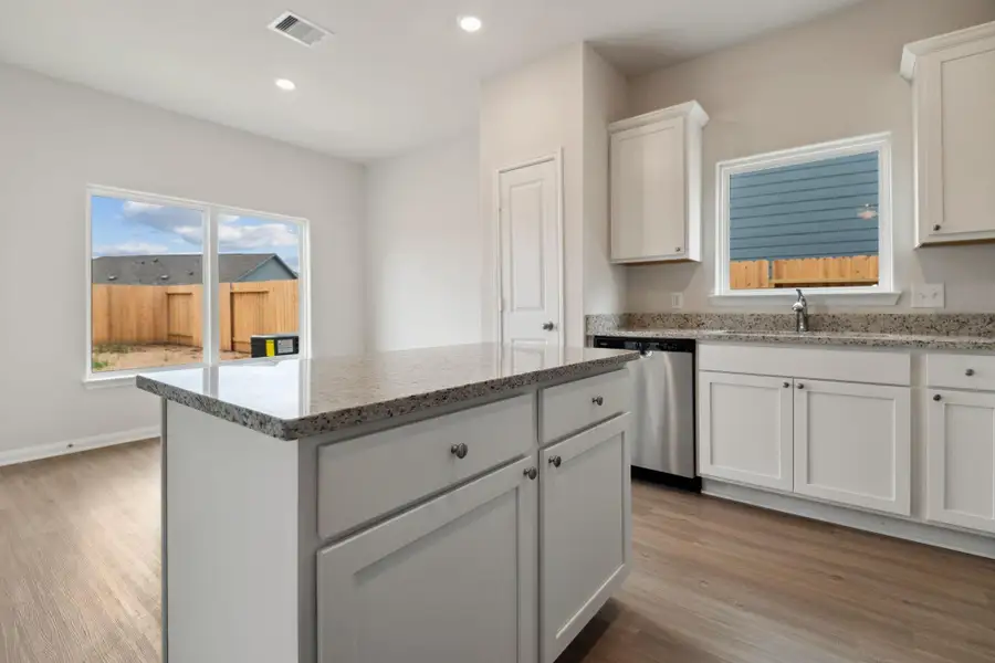 Furnished interior view inside a new home in Trails at Cochran Ranch, Waller (Image 9). Furnished interior view inside a new home in Trails at Cochran Ranch, Waller (Image 9).