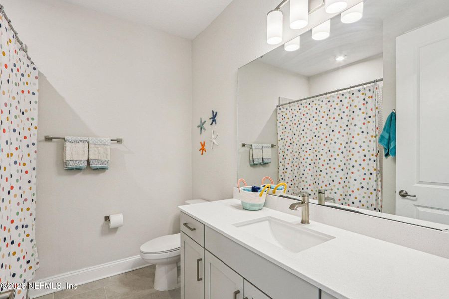 Furnished interior view inside a new home in , Jacksonville (Image 15). Furnished interior view inside a new home in , Jacksonville (Image 15).