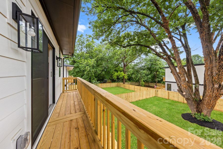 Exterior details and patio area of a home in , Charlotte (Image 31).