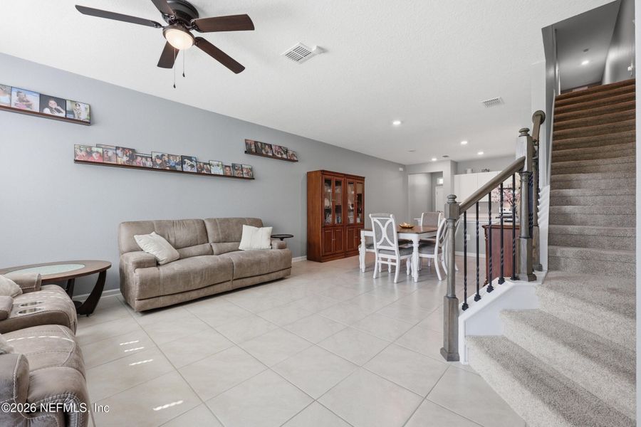 Furnished interior view inside a new home in , St. Augustine (Image 31).