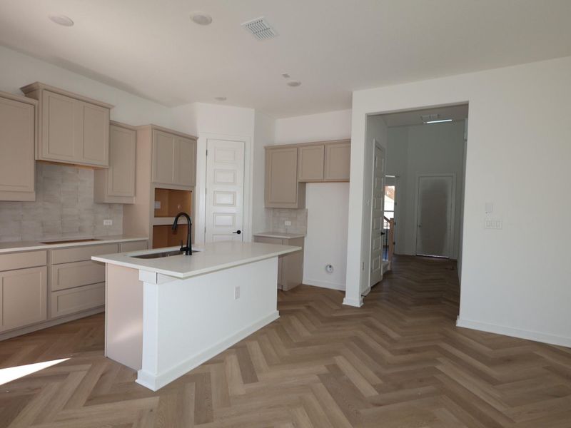Furnished interior view inside a new home in Estancia West, Manchaca (Image 7).