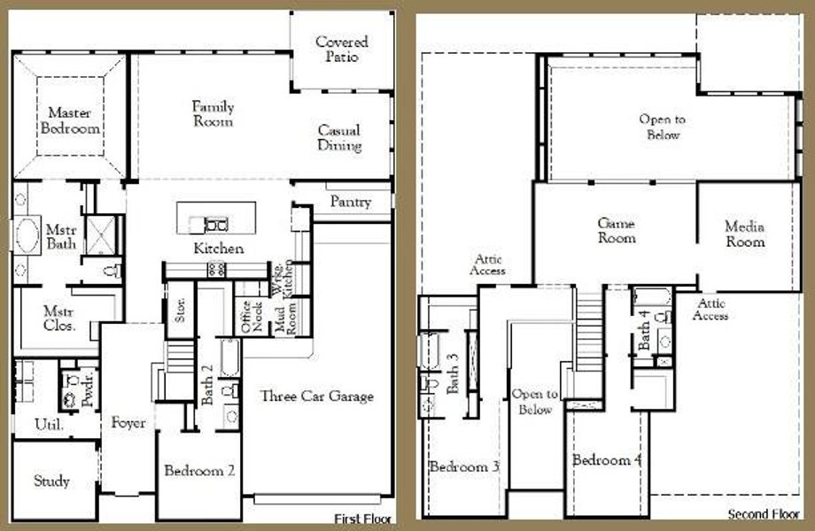 Floorplans - Representative Photo Floorplans - Representative Photo