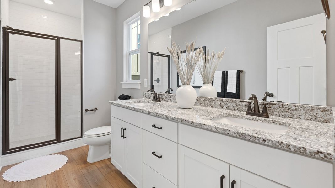 Representative furnished interior of a home built from the Finley by DRB Homes in The Reserve at Livingston Park, Easley (Image 8). Representative furnished interior of a home built from the Finley by DRB Homes in The Reserve at Livingston Park, Easley (Image 8).