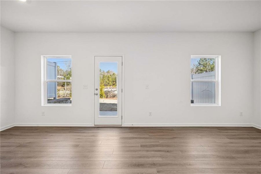 Spacious, unfurnished interior of a new home in Leydenview, Mableton (Image 21).