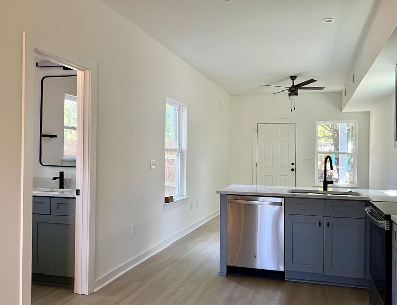 Furnished interior view inside a new home in , Charleston (Image 7). Furnished interior view inside a new home in , Charleston (Image 7).