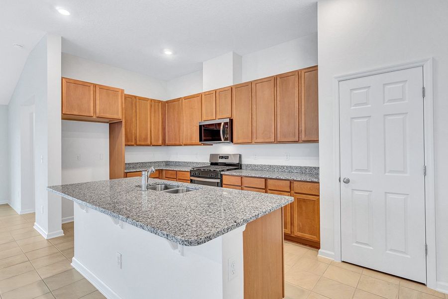 Furnished interior view inside a new home in Whiteview Village, Palm Coast (Image 4).
